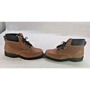 Hitchcock Mens 6" Boots -Style 462 -Brown- New  Size 12- 3E,